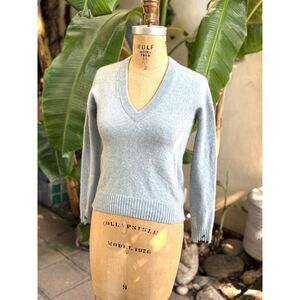 Zadig & Voltaire Vivi Cashmere Embroidered Star Patch LS Sweater Jumper Size XS